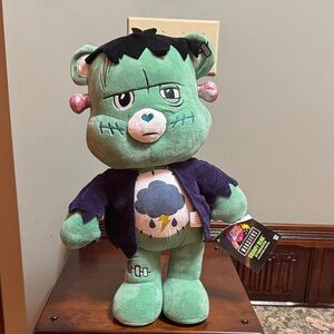Care Bear Monsters Grumpy Bear as Frankenstein. NWT.